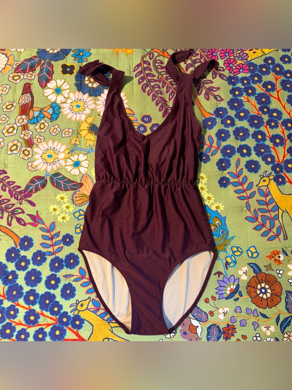 KORTNI JEANE SWIM Plum One-Piece Swimsuit